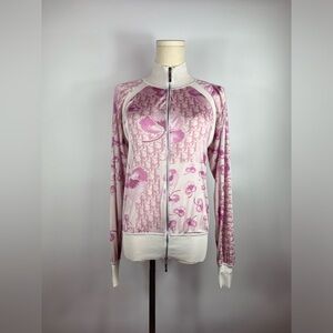 Vintage Dior Girly Cherry Blossom Print Jacket